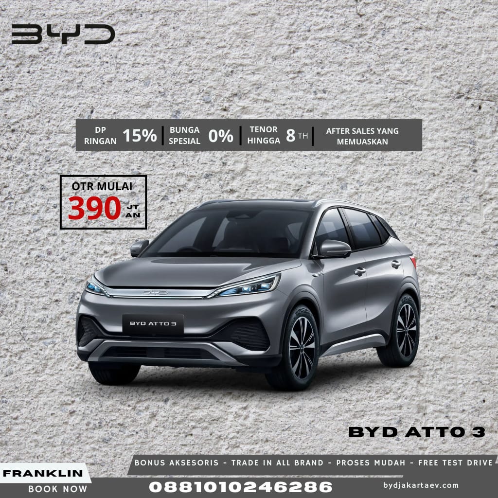 Promo BYD Atto 3 Jakarta