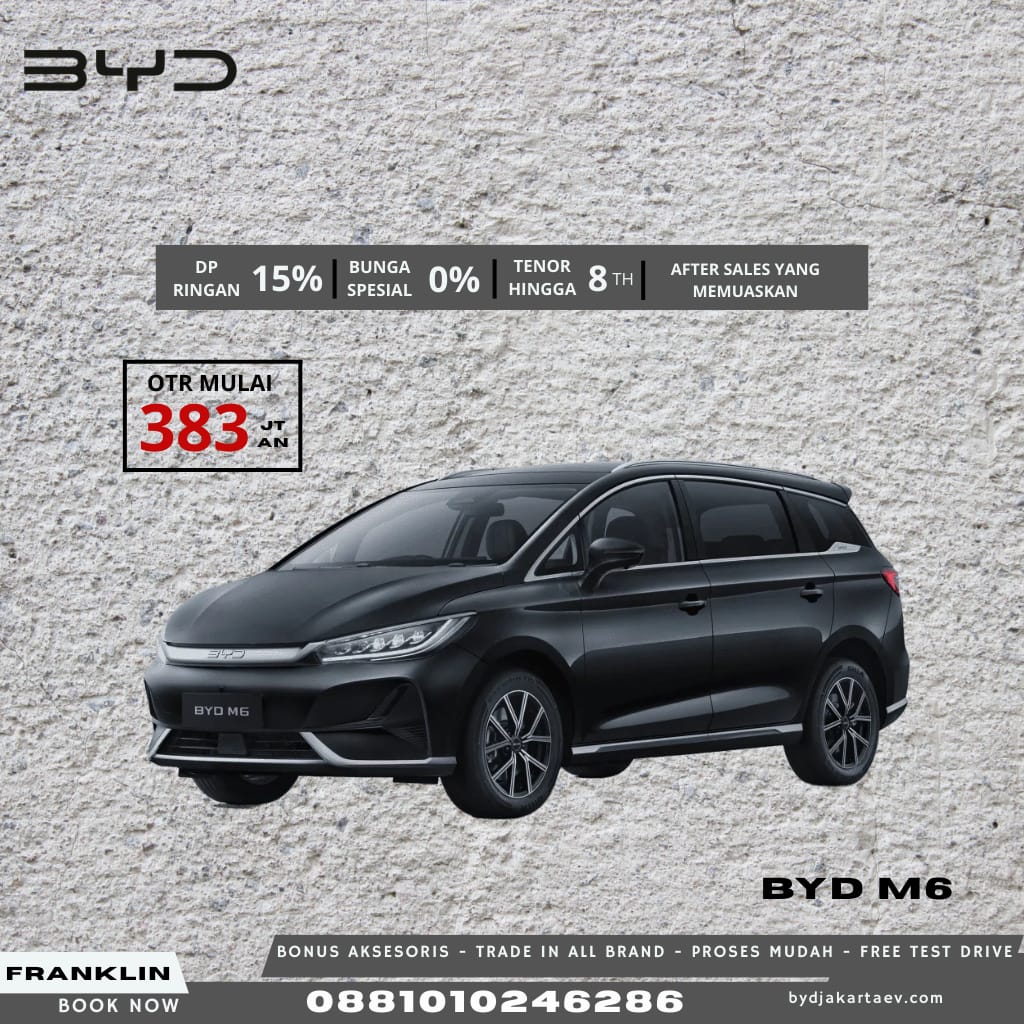 Promo BYD M6 Jakarta