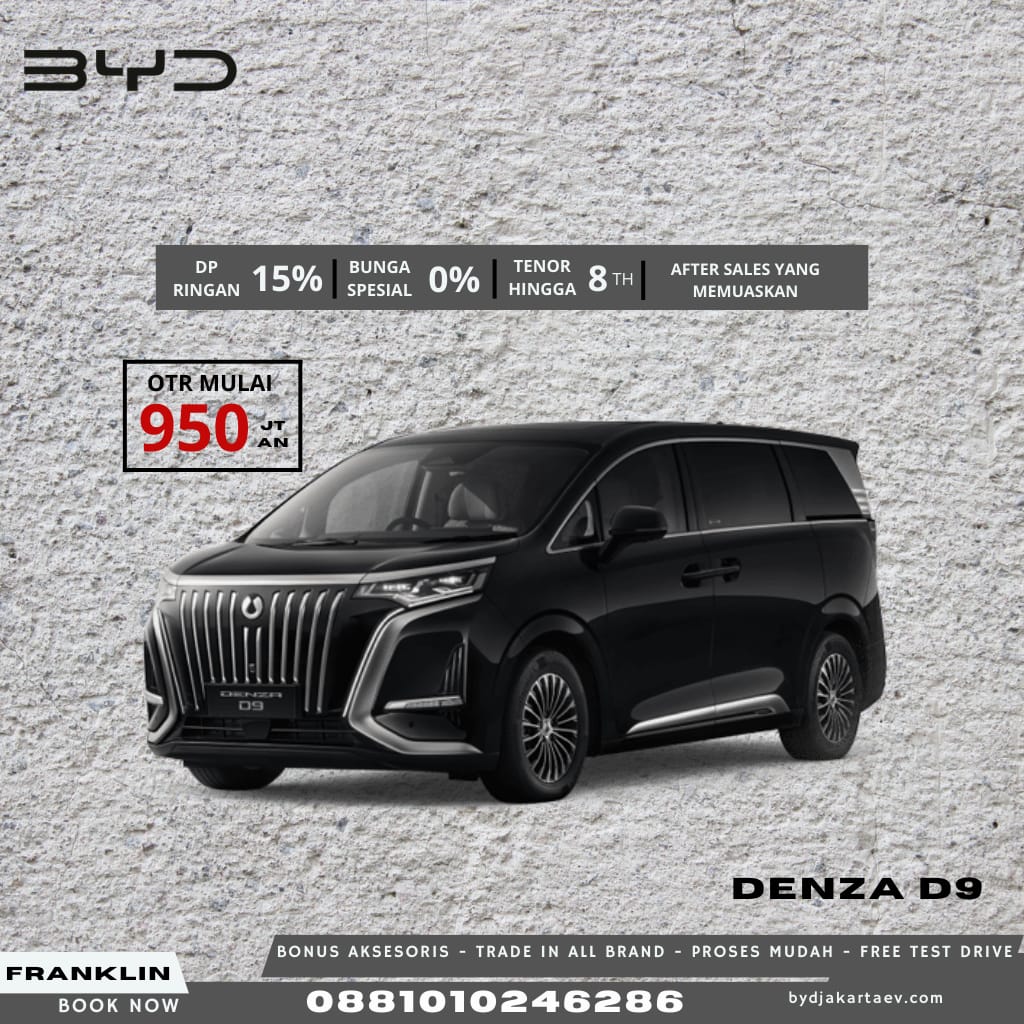 Promo Denza D9 Jakarta