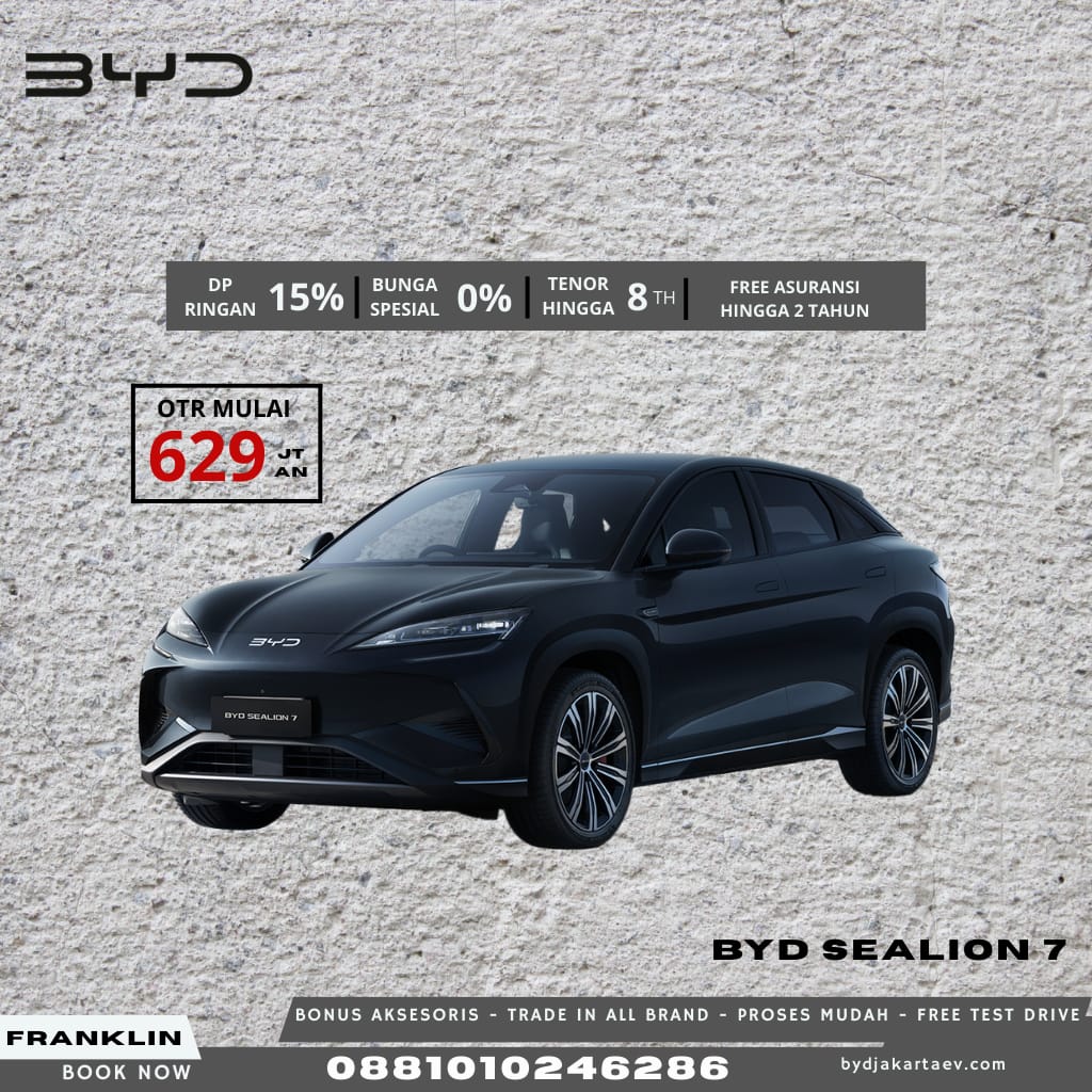Promo BYD Sealion 7 Jakarta